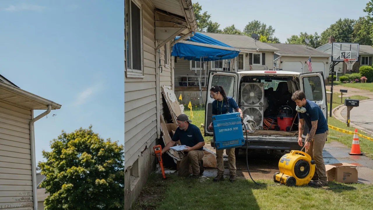 Ceiling Leak Cleanup in Millsboro, DE near me